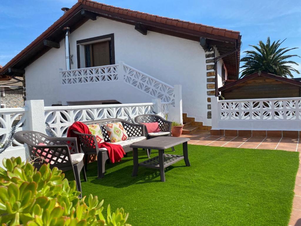 Апартаменты Bilbo Near Atico Rural Con Terraza Басаури Экстерьер фото