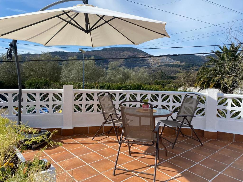 Апартаменты Bilbo Near Atico Rural Con Terraza Басаури Экстерьер фото